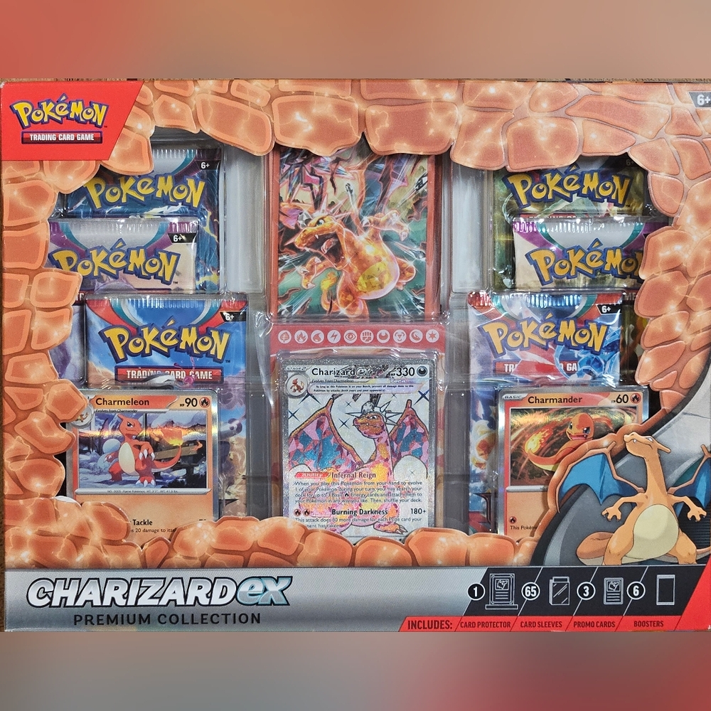 Pokémon Trading Card Game: Charizard ex Premium Collection